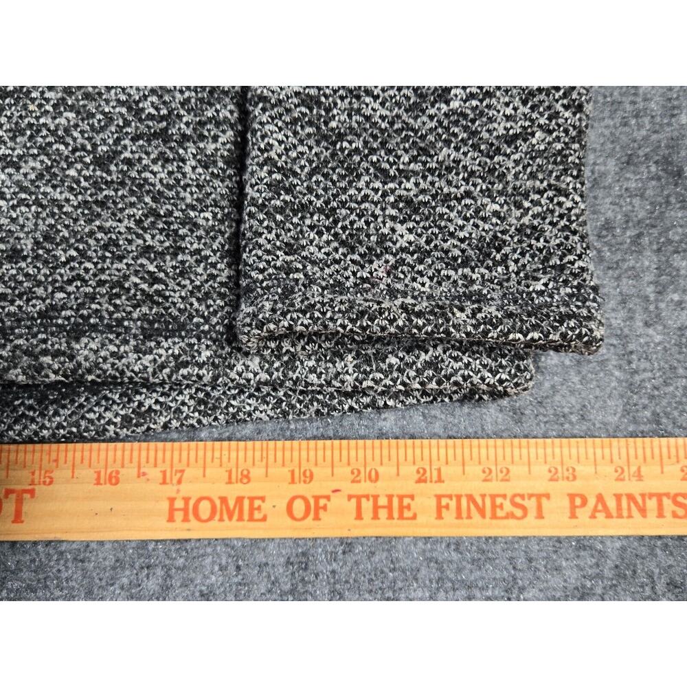 Orvis Men's Large 1/4 Zip Sherpa Lined Fleece Pullover Jacket Sweater Black Gray - Picture 7 of 14